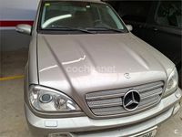 Usado Mercedes ML270 163 CV (119 kW) 2005 Gris / plata SUV