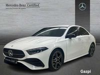 Usado Mercedes A200 AMG line 150 CV (110 kW) 2025 Blanco polar Berlina