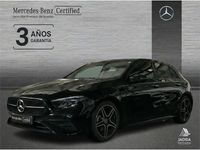 Usado Mercedes A180 AMG line 136 CV (100 kW) 2025 Negro noche Berlina