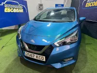 Usado Nissan Micra Tekna 90 CV (66 kW) 2017 Azul Utilitario