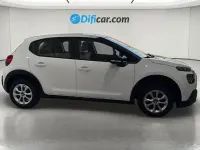 Usado Citroën C3 Live 101 CV (74 kW) 2022 Blanco Utilitario