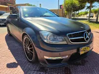 Usado Mercedes C63 AMG AMG 517 CV (380 kW) 2012 Negro Coupe
