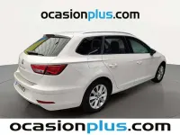 Usado Seat Leon ST Style 116 CV (85 kW) 2018 Blanco Familiar