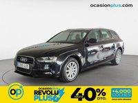 Usado Audi A4 143 CV (105 kW) 2012 Negro Familiar
