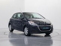 Usado Peugeot 208 Access 82 CV (60 kW) 2016 Negro Utilitario