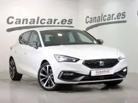 Usado Seat Leon FR 150 CV (110 kW) 2021 Blanco Monovolumen