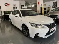 Usado Lexus CT200h F Sport 136 CV (100 kW) 2014 Blanco Berlina