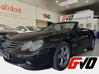 Usado Mercedes SL500 306 CV (225 kW) 2001 Negro Descapotable
