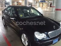 Usado Mercedes C180 Elegance 143 CV (105 kW) 2004 Negro Berlina