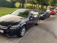 Usado Mercedes C220 170 CV (125 kW) 2016 Azul Familiar