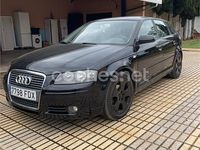 Usado Audi A3 Ambition 140 CV (102 kW) 2006 Negro Berlina
