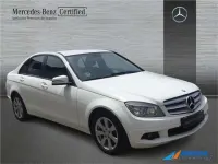 Usado Mercedes C200 Edition 136 CV (100 kW) 2010 Blanco Berlina