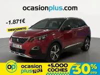 Usado Peugeot 3008 GT-line 130 CV (95 kW) 2019 Rojo SUV
