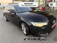 Usado Audi A6 S-Line 245 CV (180 kW) 2014 Negro Familiar