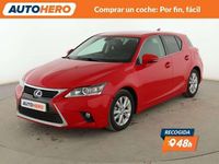 Usado Lexus CT200h 136 CV (100 kW) 2015 Rojo Utilitario