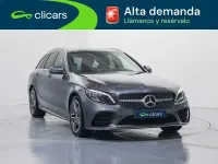 Usado Mercedes C220 194 CV (142 kW) 2020 Plateado Familiar