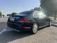 Usado Mercedes C200 Exclusive 136 CV (100 kW) 2015 Negro Berlina