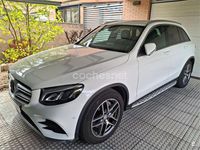 Usado Mercedes GLC250 AMG line 204 CV (150 kW) 2016 Blanco SUV