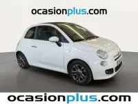 Usado Fiat 500C S 69 CV (50 kW) 2015 Blanco Descapotable