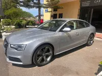 Usado Audi A5 Sportback S-Line 190 CV (139 kW) 2016 Gris / plata Utilitario