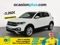Usado VW T-Cross Sportline 150 CV (110 kW) 2022 Blanco SUV