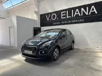 Usado Peugeot 3008 Active 115 CV (84 kW) 2014 Azul Familiar