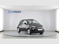 Usado Fiat 500C Lounge 69 CV (50 kW) 2019 Negro Descapotable