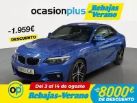 Usado BMW 220 184 CV (135 kW) 2018 Azul Coupe