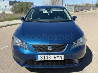 Usado Seat Leon Style 105 CV (77 kW) 2014 Azul Familiar