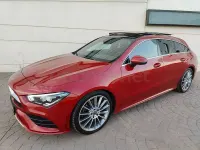 Usado Mercedes CLA220 Shooting Brake 190 CV (139 kW) 2020 Granate Familiar