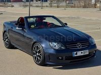 Usado Mercedes SLK200 163 CV (119 kW) 2001 Azul Descapotable