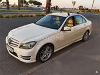 Usado Mercedes C220 Avantgarde 170 CV (125 kW) 2011 Beige Berlina