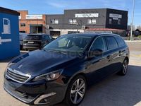 Usado Peugeot 308 SW Allure 120 CV (88 kW) 2016 Azul Familiar