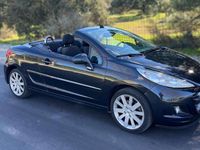 Usado Peugeot 207 CC 120 CV (88 kW) 2011 Negro Descapotable