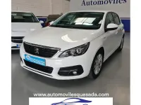 Usado Peugeot 308 Style 100 CV (73 kW) 2019 Blanco Utilitario
