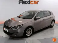 Usado Peugeot 308 Access 100 CV (73 kW) 2017 Gris Berlina