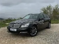 Käytetty Mercedes C220 Executive 170 HP (125 kW) 2011 Musta Farmari