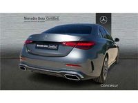 Usado Mercedes C220 AMG line 200 CV (147 kW) 2022 Gris selenita Berlina