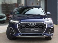 Usado Audi Q5 S-Line 204 CV (150 kW) 2021 Azul SUV