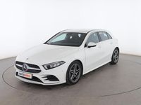 Usado Mercedes A180 AMG line 136 CV (100 kW) 2019 Blanco Utilitario