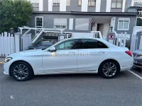 Usado Mercedes C220 AMG 170 CV (125 kW) 2014 Blanco Berlina