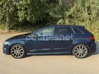 Usado Audi A3 150 CV (110 kW) 2019 Azul Berlina
