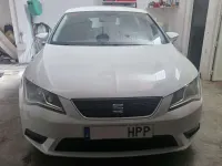 Usado Seat Leon Style 105 CV (77 kW) 2013 Blanco Utilitario