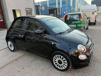 Usado Fiat 500 Lounge 69 CV (50 kW) 2018 Negro Berlina