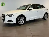 Usado Audi A3 Sportback Design 116 CV (85 kW) 2019 Blanco Utilitario