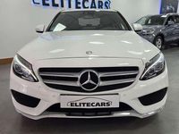 Usado Mercedes C220 Avantgarde Edition 170 CV (125 kW) 2014 Blanco Berlina