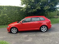 Usado Audi A3 Ambition 140 CV (102 kW) 2009 Rojo Berlina