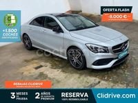 Usado Mercedes CLA200 136 CV (100 kW) 2018 Gris / plata Berlina