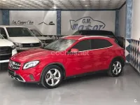 Usado Mercedes GLA200 136 CV (100 kW) 2017 Rojo SUV
