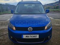 Usado VW Caddy Comfortline 102 CV (75 kW) 2012 Azul Monovolumen